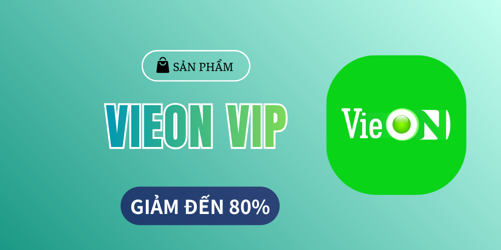 Vieon Vip 12 Tháng - Nâng chính chủ